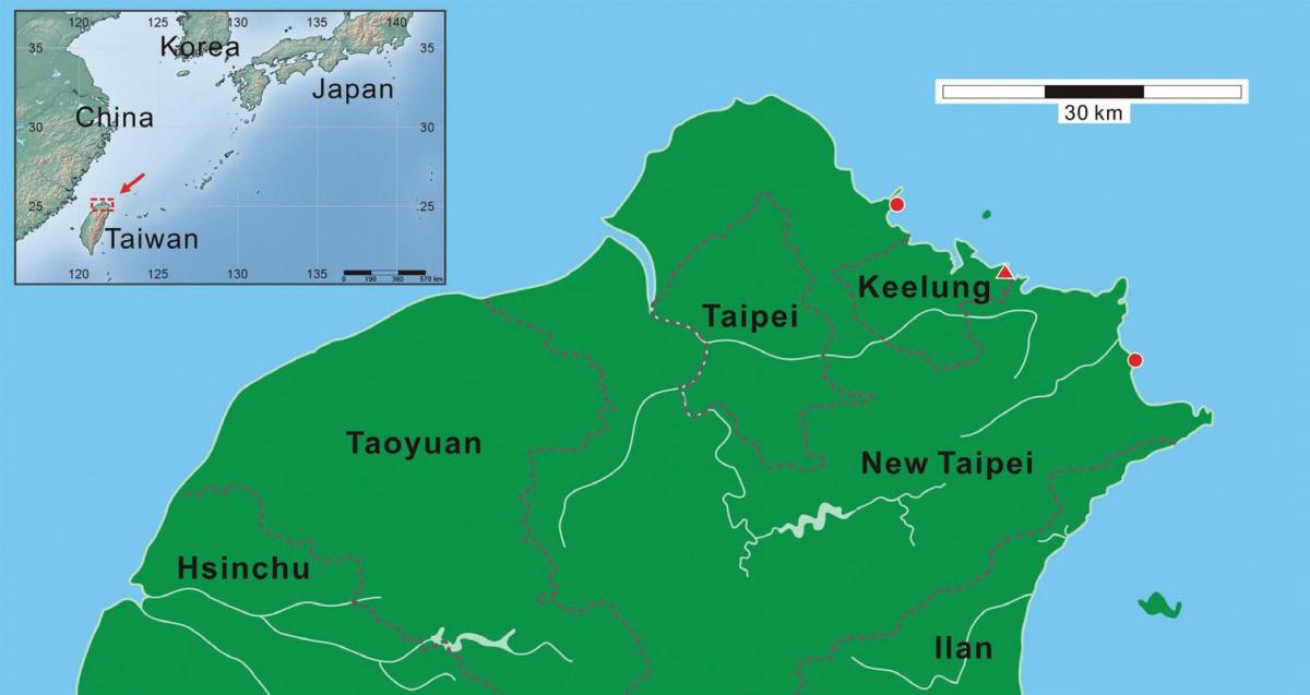northern Taiwan hartë