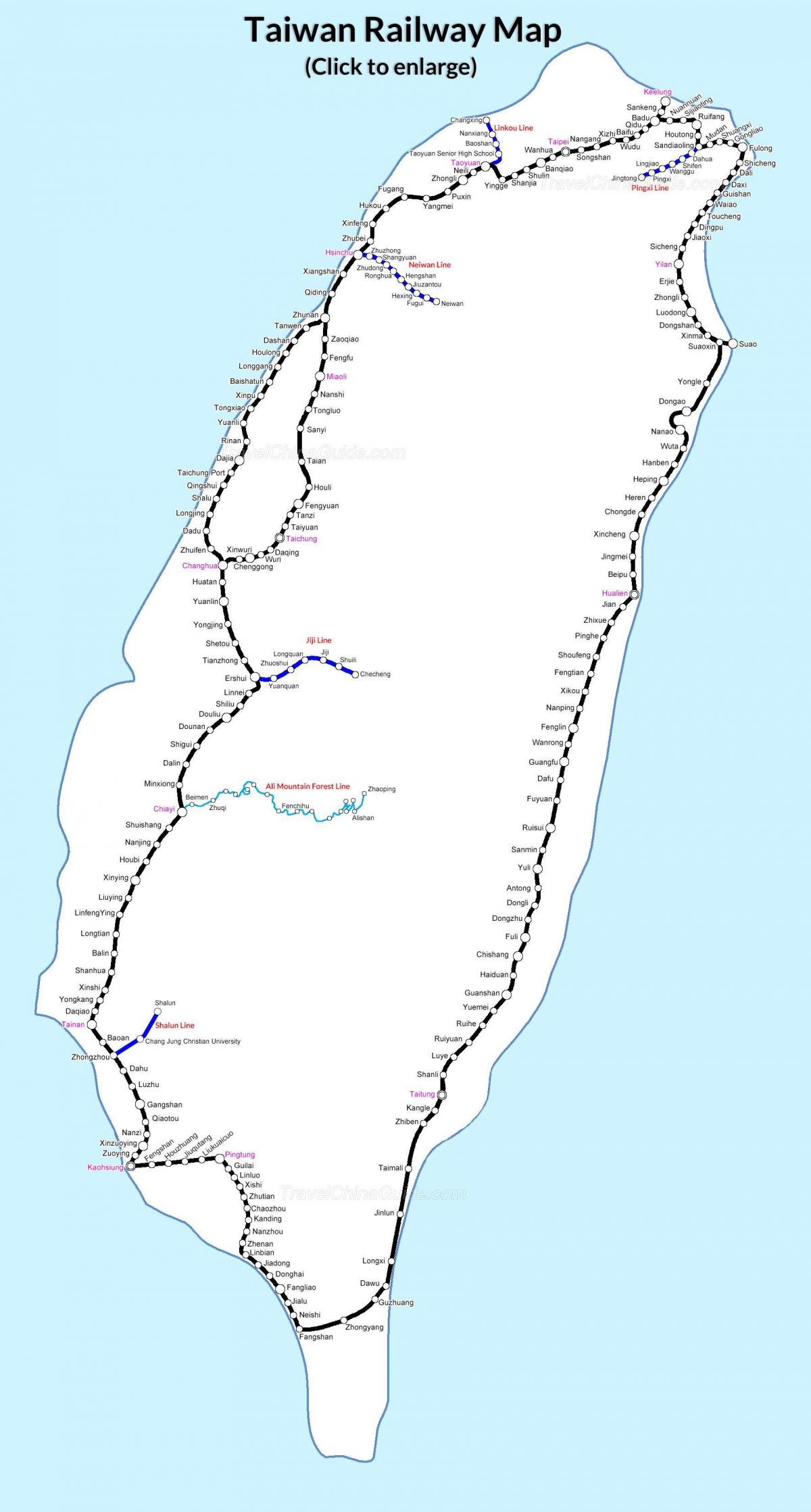 hekurudhor hartë Tajvan