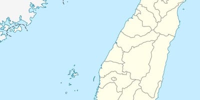 Harta e Tajvan vektor
