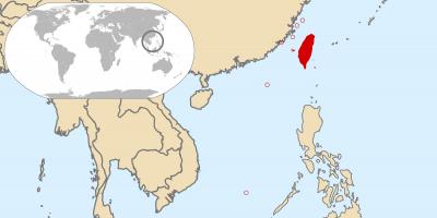 Tajvan hartë globale